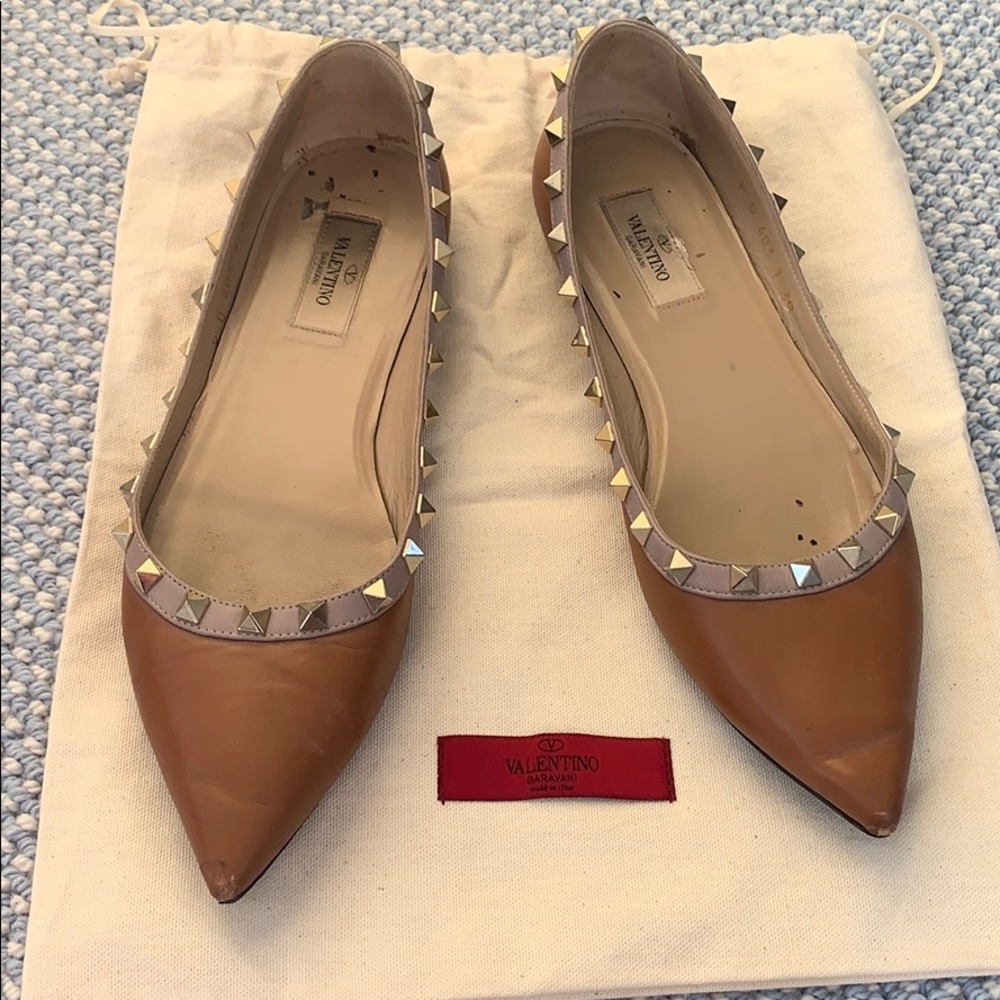 Valentino Rockstud Flats